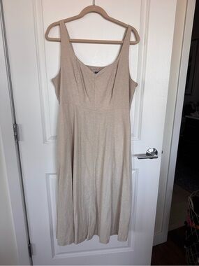 Old Navy | Dresses | Old Navy Fit Flare Lightweight Smocked Gingham Midi  Dress | Poshmark